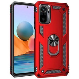 Броньований Чoхол до Xiaomi Redmi Note 10 / 10S, Nox Case Ring, червоний