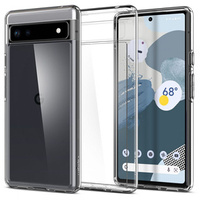 Чoхол Spigen до Google Pixel 6A, Ultra Hybrid, Crystal Clear, прозорий