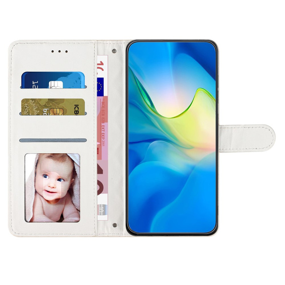 Чохол-книжка для Oppo A38 4G / Oppo A18 4G, Wallet, BINFEN COLOR, бежевий