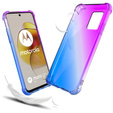 Чохол для Motorola Moto G73 5G, Gradient Dropproof, Фіолетовий / синій