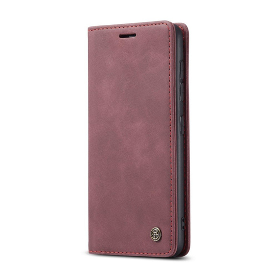 Чехол CASEME для Samsung Galaxy S20 FE, Leather Wallet Case, красный