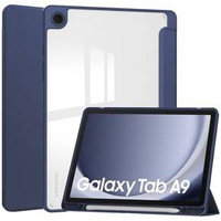 Чохол для Samsung Galaxy Tab A9, Smartcase Hybrid, з місцем для стилуса, темно-синій