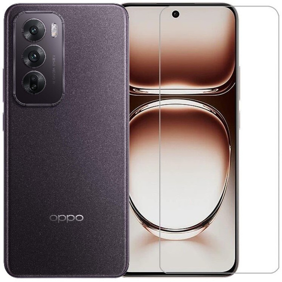 Ультрафиолетовое закаленное стекло для Oppo Reno 12