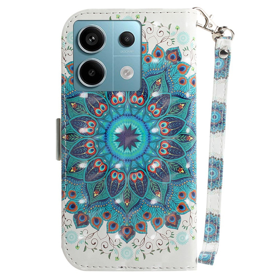 Чохол-книжка для Xiaomi Redmi Note 13 Pro 5G, Wallet, Mandala Flower