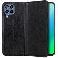 Чoхол до Samsung Galaxy M33 5G, Wallet Litchi Leather, чорний