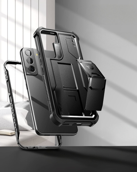 Бронированный чехол для Samsung Galaxy S22, Dexnor Full Body, чёрный