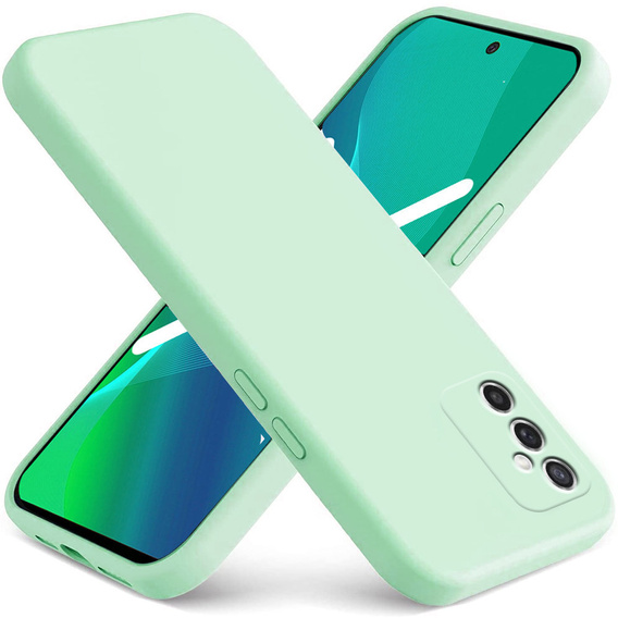 Чехол до Samsung Galaxy M52 5G, Silicone Lite, мятный