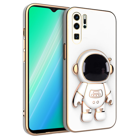 Чехол до  Huawei P30 Pro, Astronaut, белый