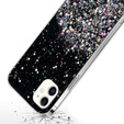 Чехол до iPhone 11, Glittery, чёрный