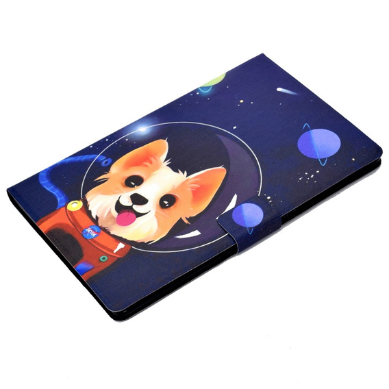 Чoхол до Lenovo Tab M10 Plus 10.6 Gen 3 125F/128F, Stand Case Card Slot, astronaut dog