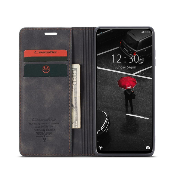 Чохол-сумка для Xiaomi Mi 10T 5G / Mi 10T Pro 5G, Leather Wallet Case, чорний