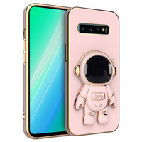 Чoхол до Samsung Galaxy S10 Plus, Astronaut, рожевий rose gold