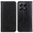 Чехол до Xiaomi 14T, Wallet Litchi Leather, чёрный