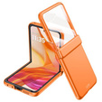 Чохол зі склом для Samsung Galaxy Z Flip5 5G, PC Case, чорний