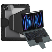 Чохол + клавіатура iPad 10.9 / Air 2020/2022/2024 / Pro 11 2020/2021/2022 , NILLKIN Bumper Link Keyboard Case, чорний