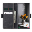 Чохол-сумка для Samsung Galaxy S22 Ultra, Leather Wallet Case, чорний