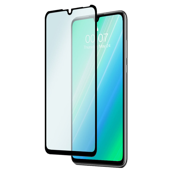 2x Закаленное стекло для Huawei P30 Lite, ERBORD 3D на весь экран