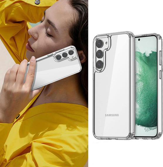 Чoхол до Samsung Galaxy S23, Fusion Hybrid, прозорий