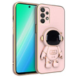 Чoхол до Samsung Galaxy A33 5G, Astronaut, рожевий rose gold