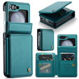 CASE фліп-чохол для Samsung Galaxy Z Flip5 5G, Litchi Wallet, зелений