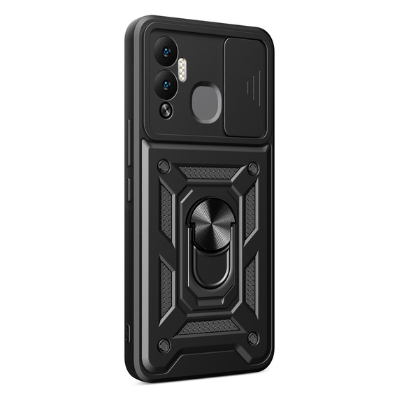 Чехол NOX Camera Slide Infinix Hot 12 Play 4G, CamShield Slide, чёрный