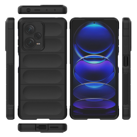 Чехол до Xiaomi Redmi Note 12 Pro+ 5G, Gaming Shockproof, чёрный