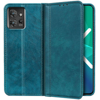 Чехол до Motorola ThinkPhone 5G, Wallet Litchi Leather, зелёный