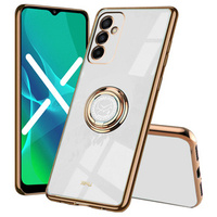 Чехол до Samsung Galaxy M23 5G / M13, Electro Ring, белый