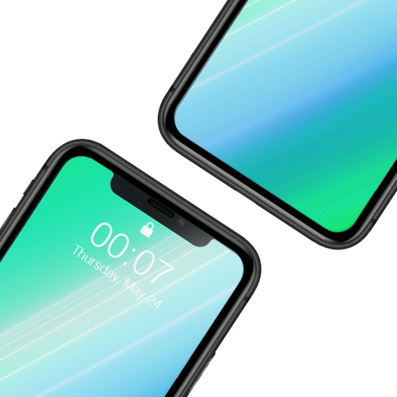 2x Закаленное стекло для iPhone 11 Pro, ERBORD 9H Hard Glass на экране