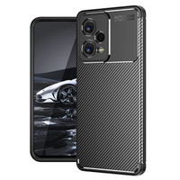 Чехол до Xiaomi POCO X5 5G, Carbon Gel, чёрный