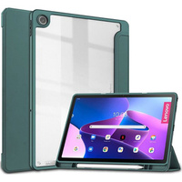 Чохол для Lenovo Tab M10 Plus 10.6 Gen 3 TB-125F TB-128F, Smartcase Hybrid, з місцем для стилуса, темно-зелений