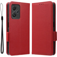 Откидной чехол для Xiaomi Redmi Note 12 5G / POCO X5 5G, Wallet Litchi Magnet, красный