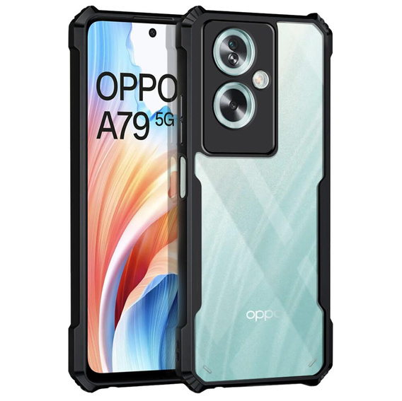 Чoхол до Oppo A79 5G, AntiDrop Hybrid, чорний