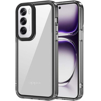 Чехол до Oppo Reno 12 Pro, Fusion Hybrid, прозрачный / черный