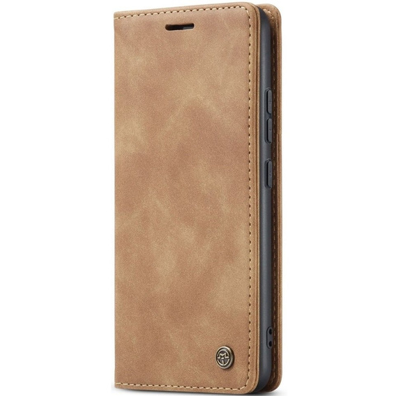 Чехол CASEME для Xiaomi 12T / 12T Pro, Leather Wallet Case, коричневый