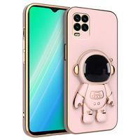 Чoхол до Xiaomi Mi 10 Lite, Astronaut, рожевий rose gold