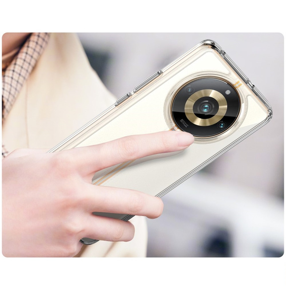 Чехол до Realme 11 Pro 5G / 11 Pro+ 5G, Fusion Hybrid, прозрачный