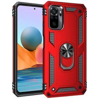 Броньований Чoхол до Xiaomi Redmi Note 10 / 10S, Nox Case Ring, червоний