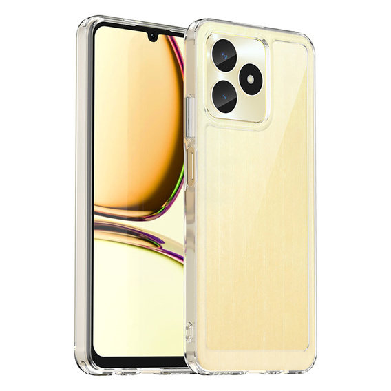 Чехол до Realme C51, Fusion Hybrid, прозрачный