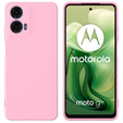 Чехол до Motorola Moto G24 / G24 Power / G04, Silicone Lite, розовый