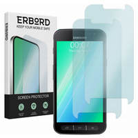 2x Загартоване скло для Samsung Galaxy Xcover 4/4S, ERBORD 9H Hard Glass на екрані