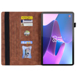 Чохол для Lenovo Tab P11 Pro Gen 2 TB132FU TB132XU 11.2", Classic, з місцем для стилуса, коричневий