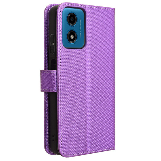 Откидной чехол для Motorola Moto G24 / G24 Power / G04, Wallet Smart Magnet, фиолетовый