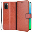 Чохол-книжка для Ulefone Note 12P, Wallet, коричневий