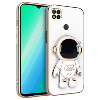 Чехол до Xiaomi Redmi 9C, Astronaut, белый