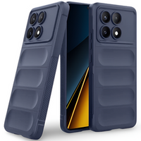 Чoхол до Xiaomi Poco F6 Pro, Gaming Shockproof, темно-синій