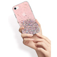 Чехол до iPhone 7/8/SE 2020/SE 2022, Glittery, розовый