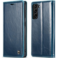 Флип-кейс CASEME для Samsung Galaxy S21, Waxy Textured, синий