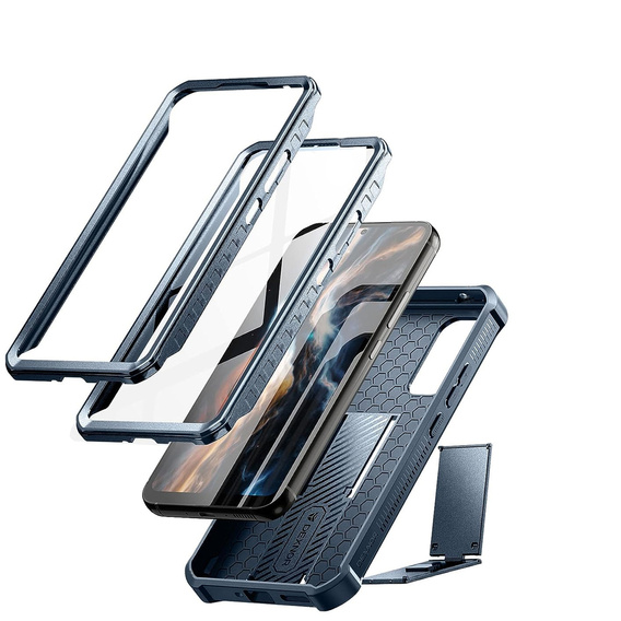 Броньований чохол для Samsung Galaxy A54 5G, Dexnor Full Body (Two Frames), м'яти