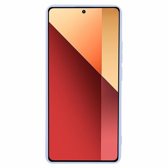 Чехол до Xiaomi Redmi Note 13 Pro 4G, Silicone Lite, фиолетовый